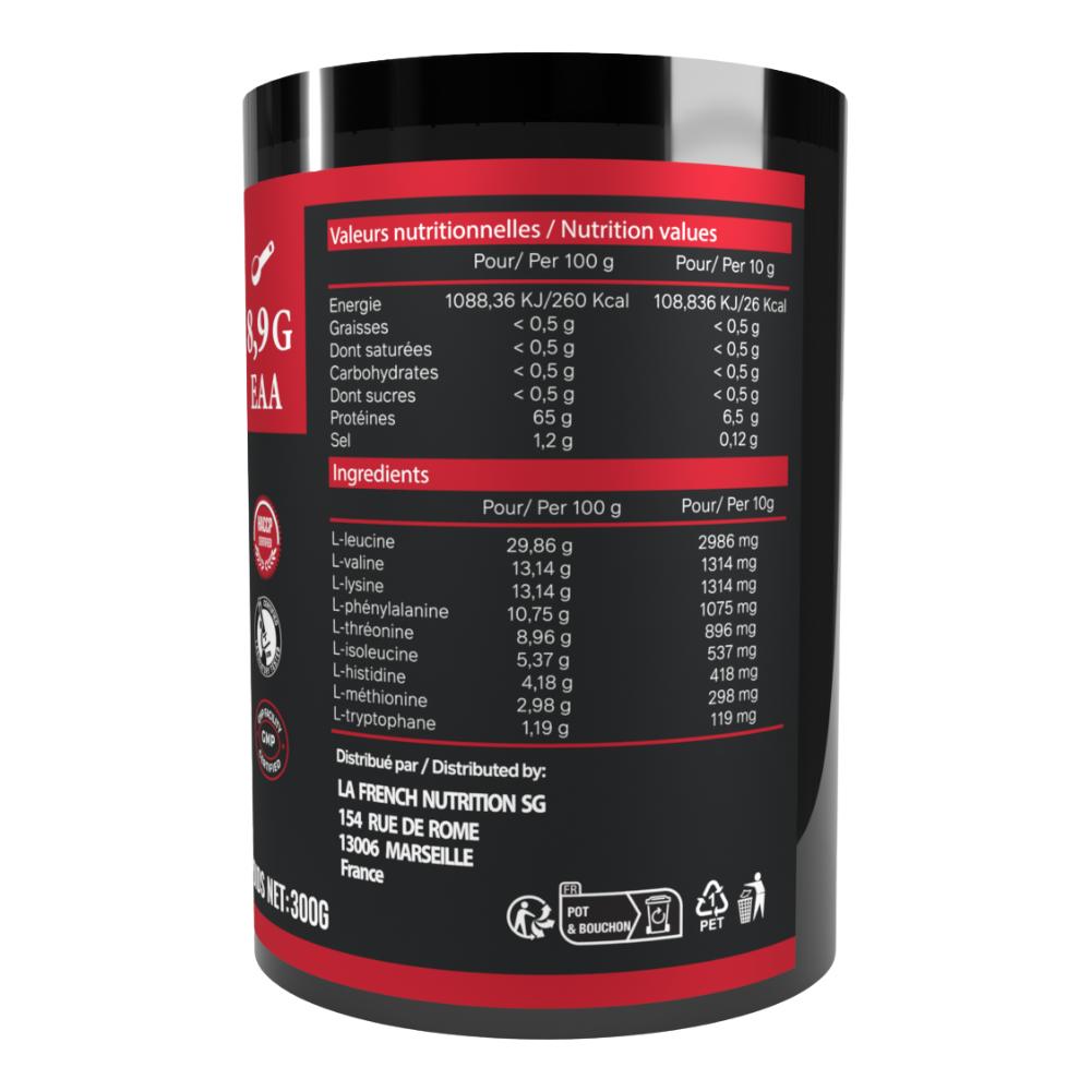 ACIDES AMINÉS ESSENTIELS