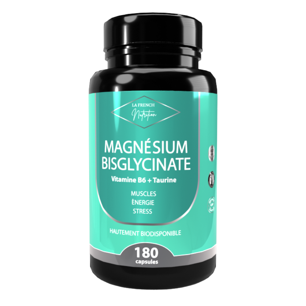 MAGNÉSIUM BISGLYCINATE - Vitamine B6 + Taurine