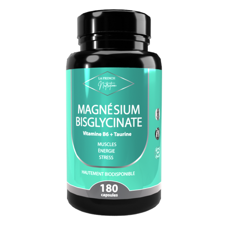 MAGNÉSIUM BISGLYCINATE - Vitamine B6 + Taurine