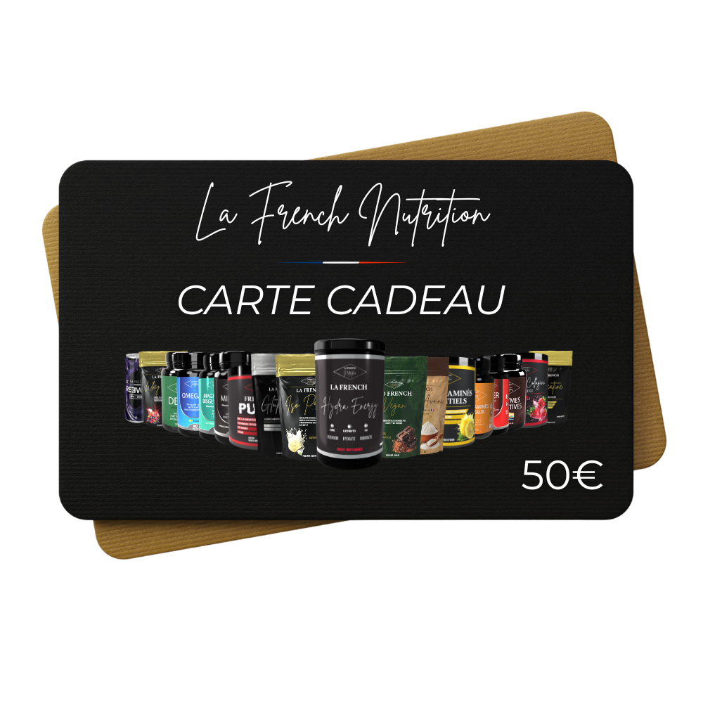 Carte cadeau La French Nutrition de 50 €