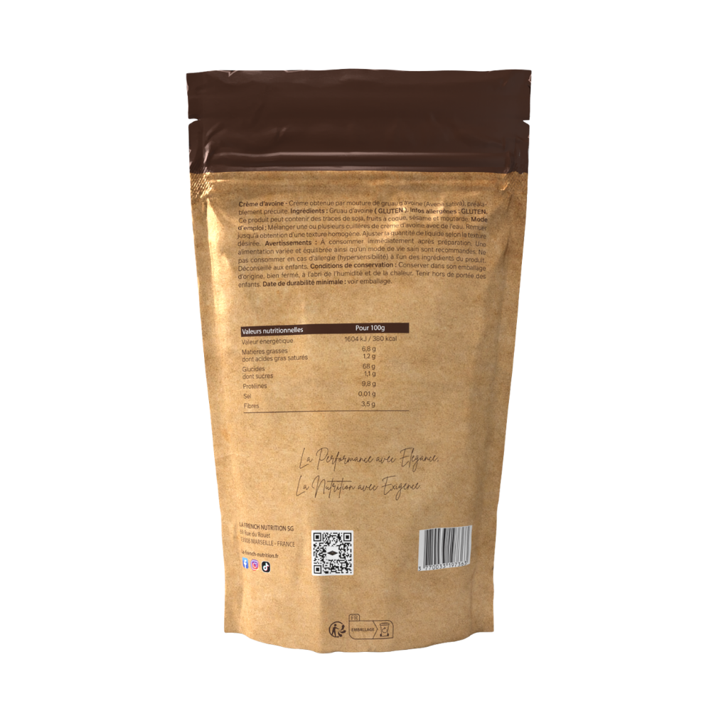 CRÈME D'AVOINE (EN COURS DE PRODUCTION)