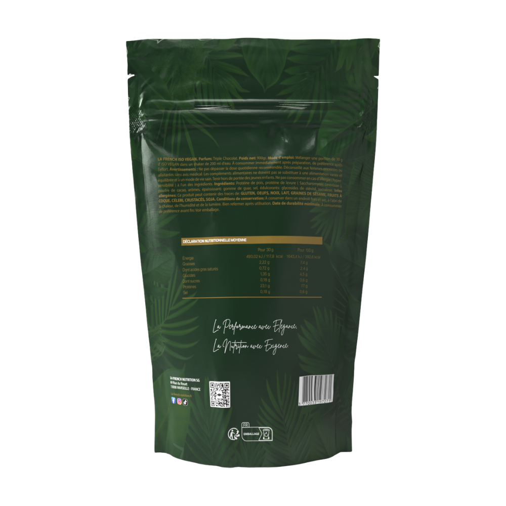 ISO FRENCH 900gr - VEGAN