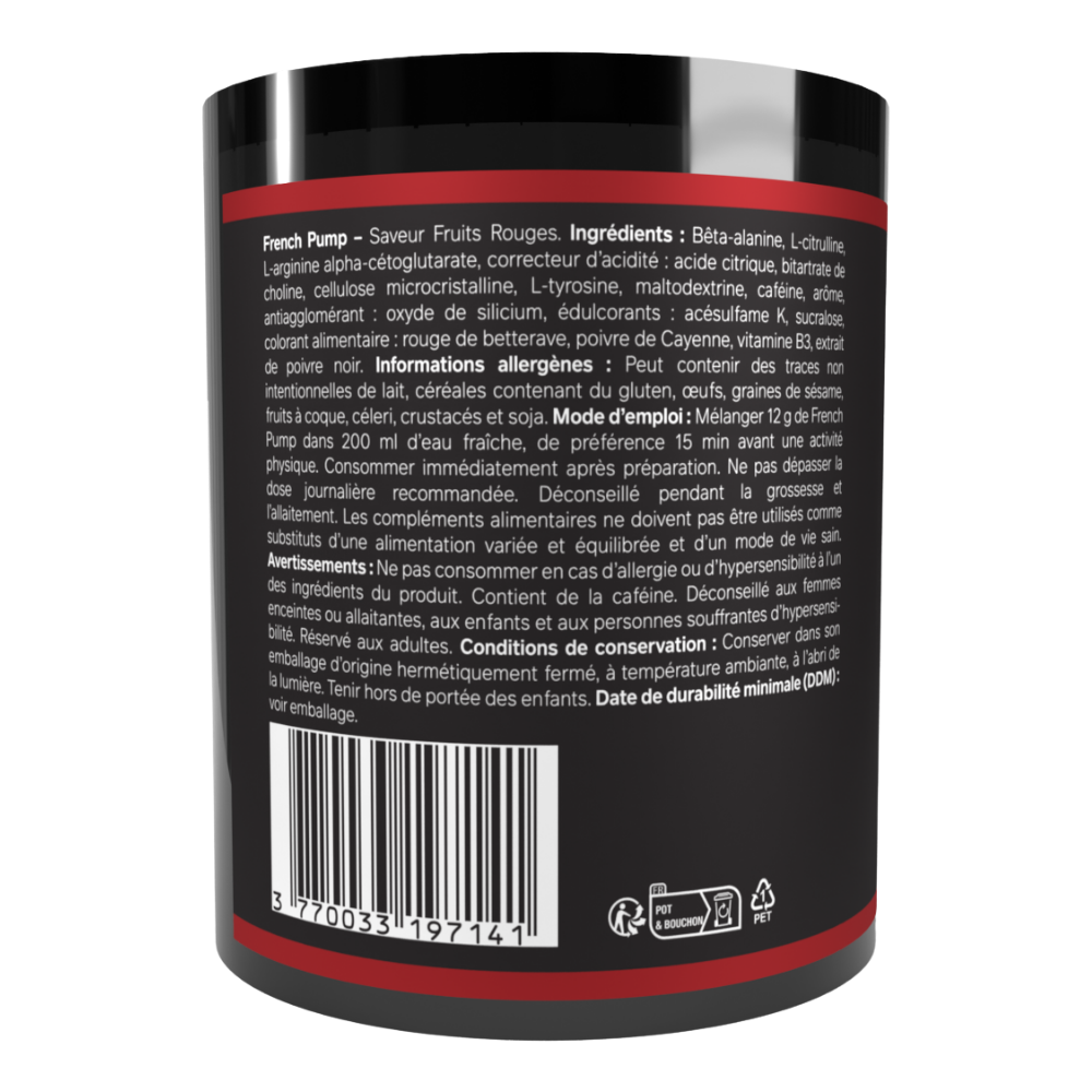 FRENCH PUMP - Pre Workout