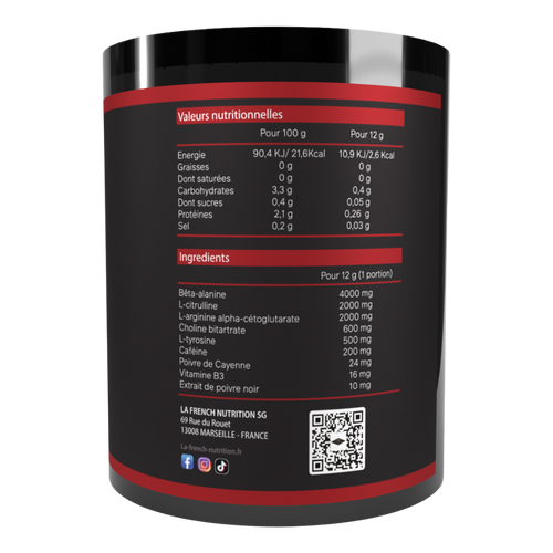 FRENCH PUMP - Pre Workout