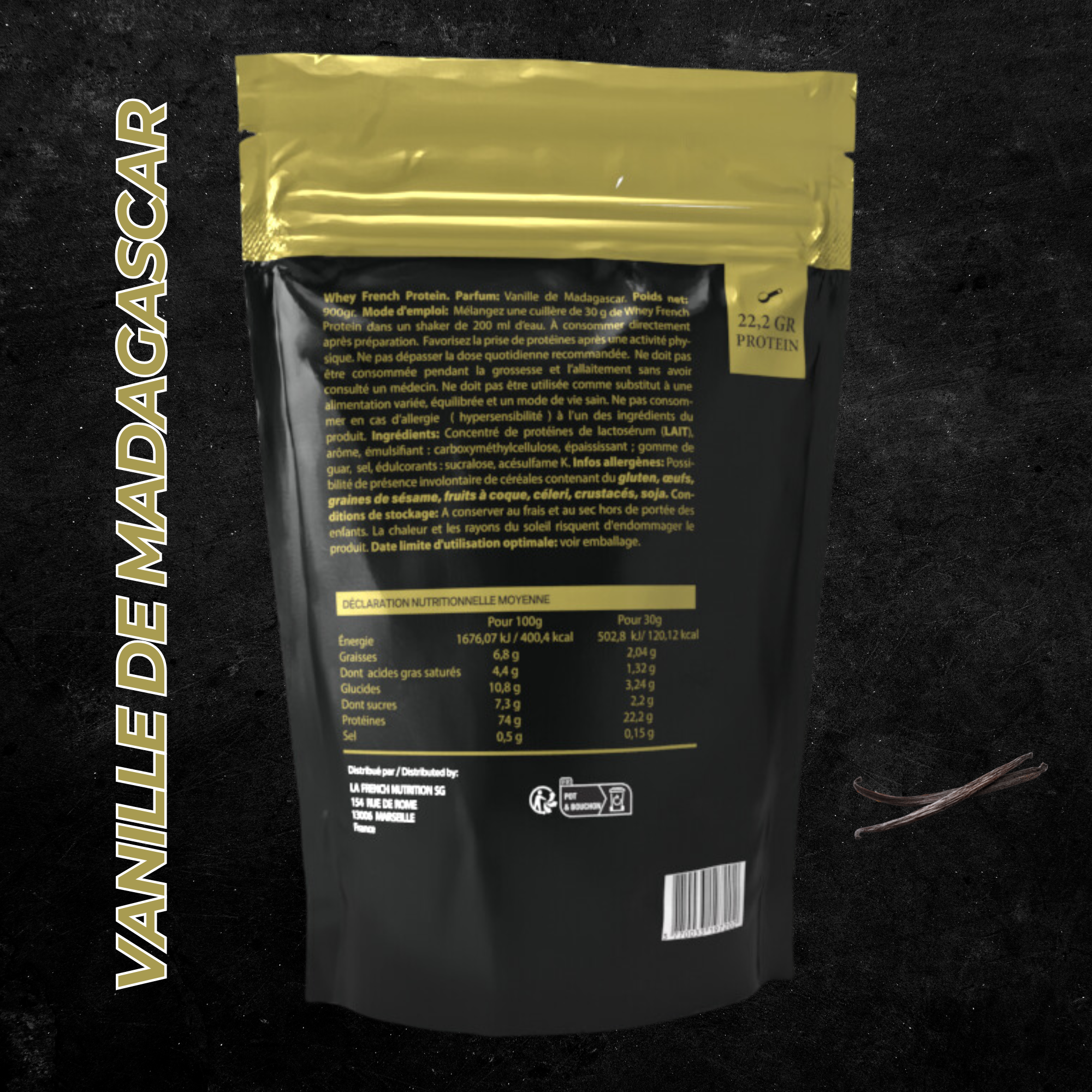WHEY PROTEIN 900gr